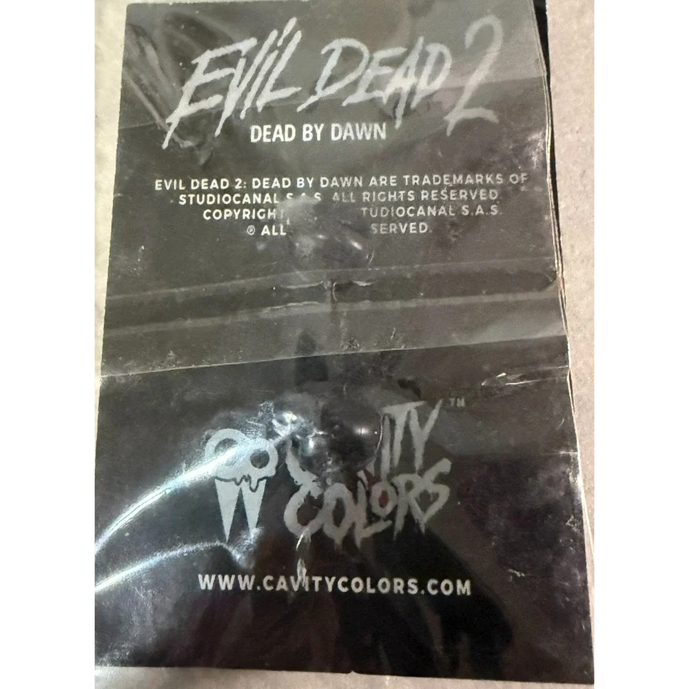 Cavity Colors Evil Dead 2 Deadite Cheryl? 30th Anniversary Enamel Pin Sealed